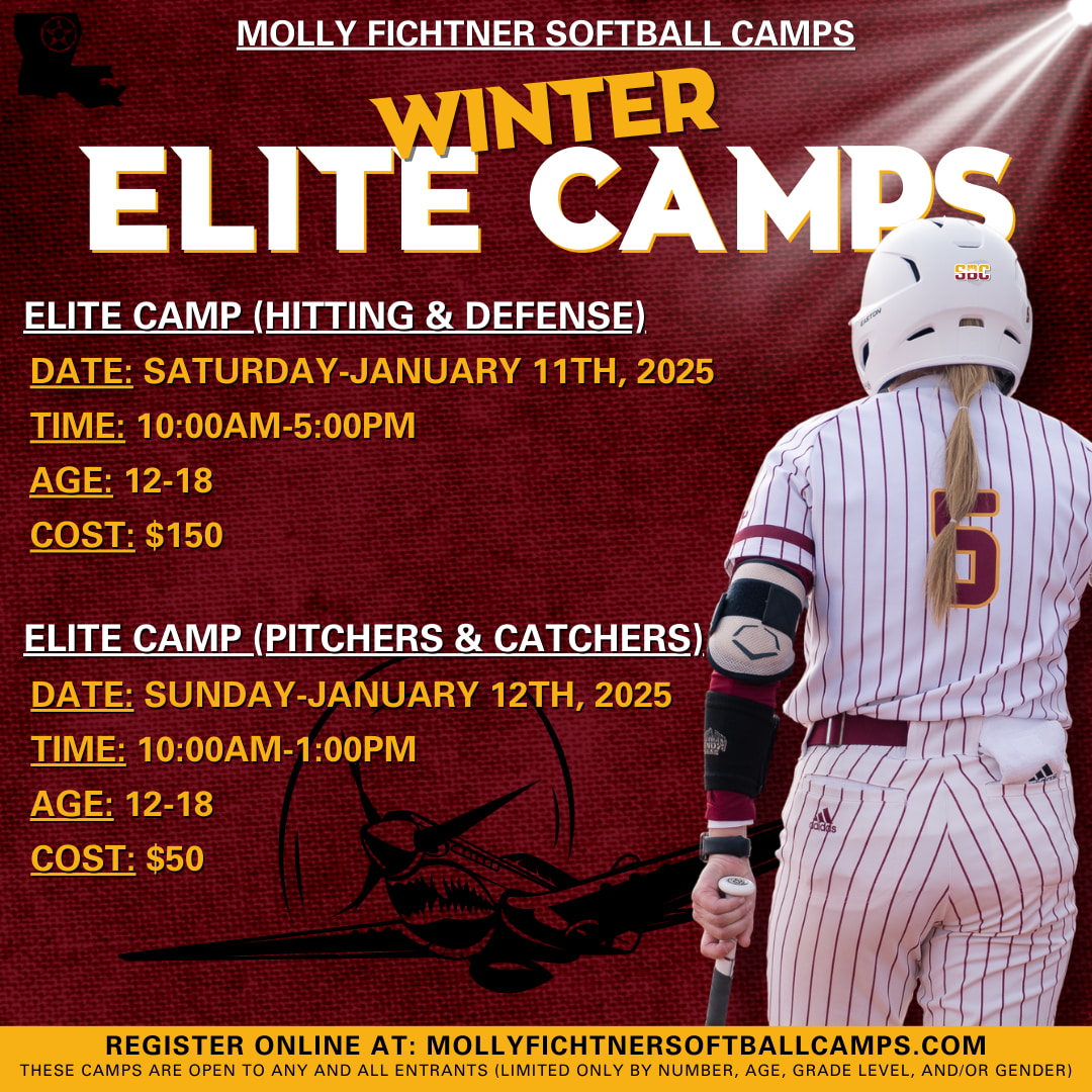 Molly Fichtner Softball Camps Univ. of Louisiana at Monroe
